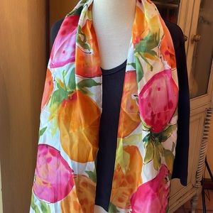 Talbots silk scarf